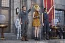 Hunger Games 2 - Peetah, Effie und Katniss